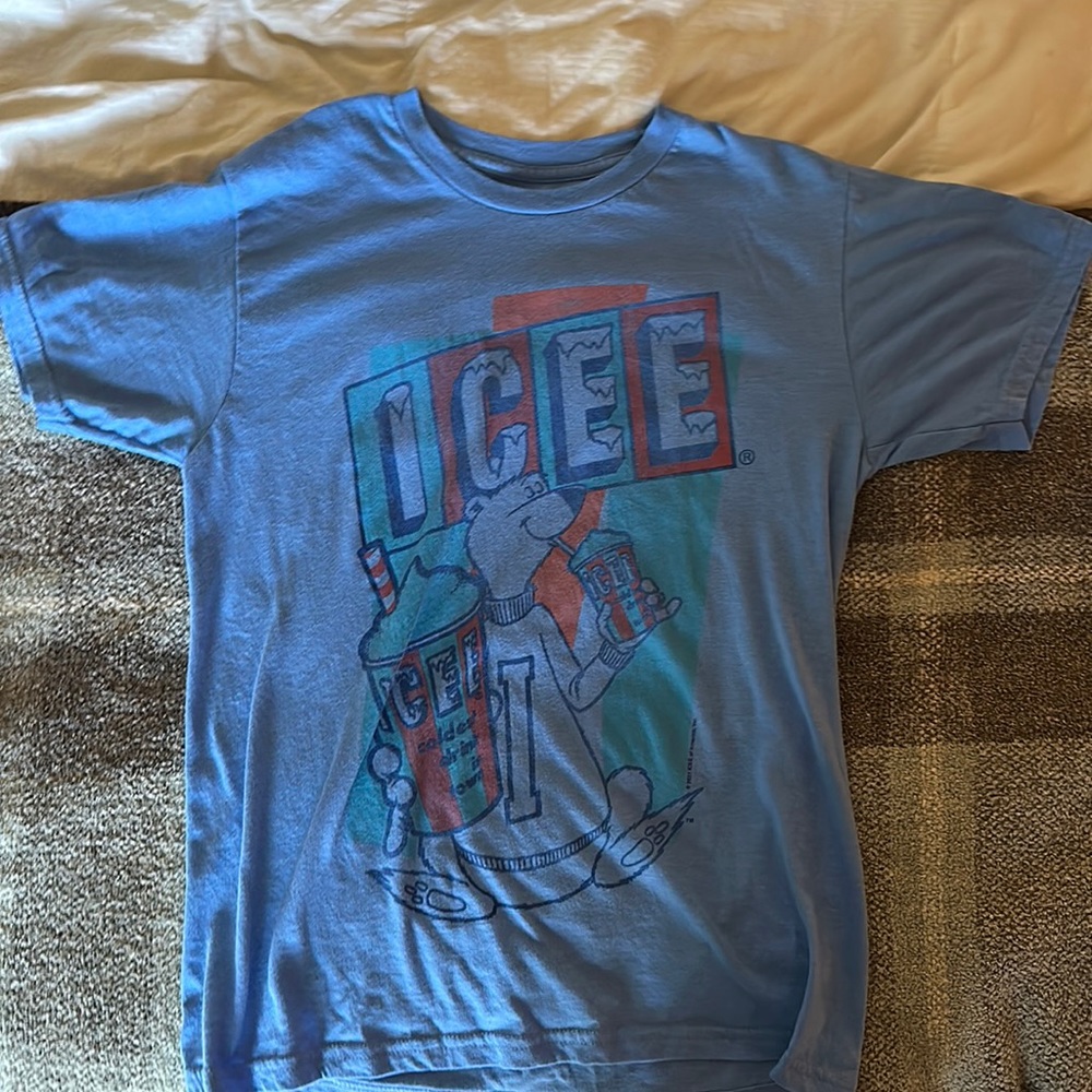Small, Blue TeeLuv ICEE Shirt